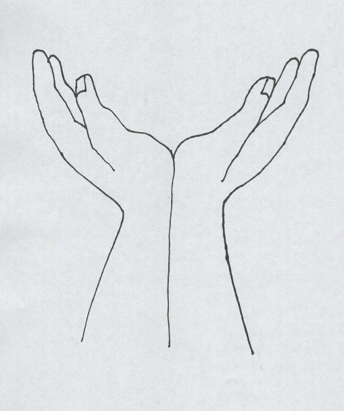 Receptivity and offering: Hands