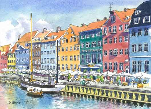 Bonus post: Dave Baab’s philosophy of watercolor sketching
